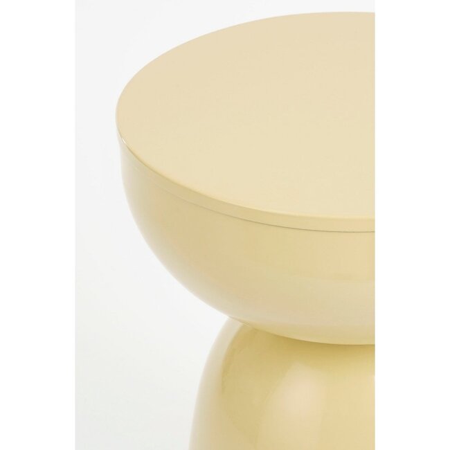 Mica Decorations Elliott Beistelltisch aus Eisen - Beige