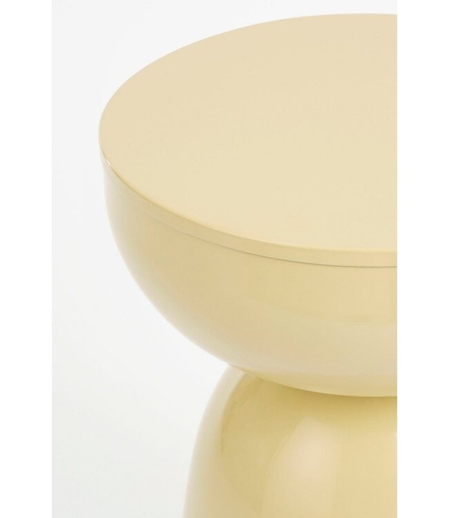 Bijzettafel Beige 1Ijzer