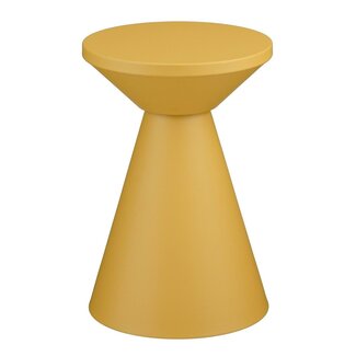 Mica Decorations Jim Iron Side Table - Yellow