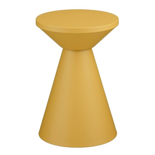 Mica Decorations Jim Iron Side Table - Yellow
