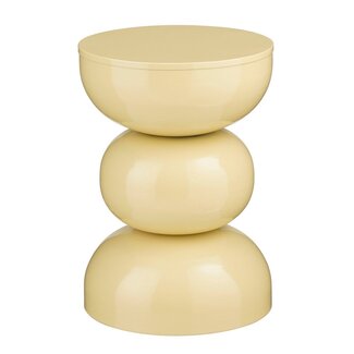 Mica Decorations Bijzettafel Beige 1Ijzer