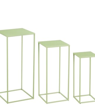 Mica Decorations Bijzettafel set Groen 3Ijzer