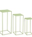 Bijzettafel set Groen 3Ijzer
