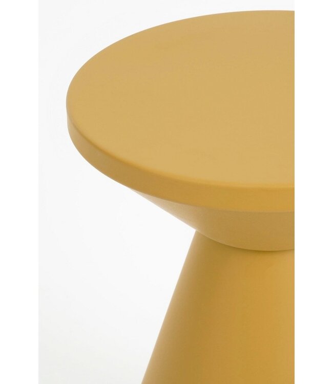 Bijzettafel Geel 1Ijzer