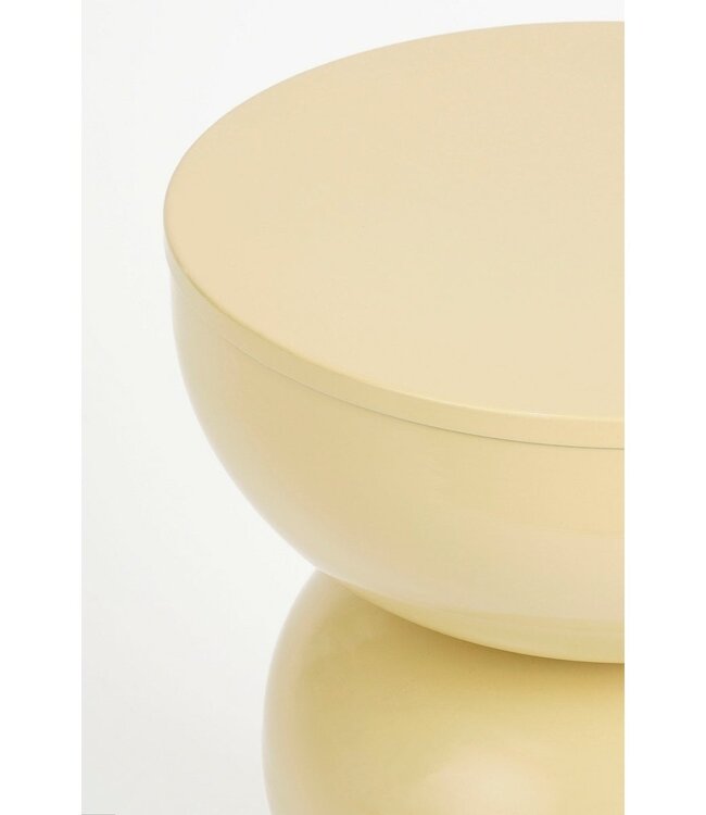 Bijzettafel Beige 1Ijzer