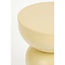Mica Decorations Luna Iron Side Table - Beige - H46 cm