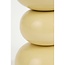 Mica Decorations Luna Beistelltisch aus Eisen - Beige - H46 cm