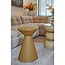 Mica Decorations Jim Iron Side Table - Yellow