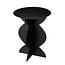 Mica Decorations Rafi Beistelltisch aus Eisen - Schwarz - H50 cm