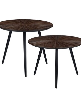 Mica Decorations Bijzettafel Bruin 2Hout