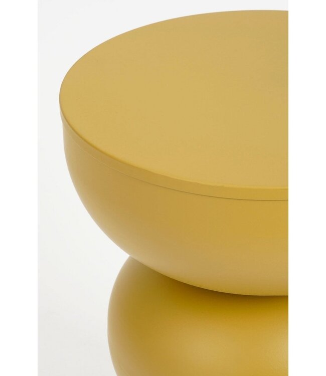 Bijzettafel Geel 1Ijzer