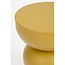 Mica Decorations Luna Iron Side Table - Yellow - H46 cm