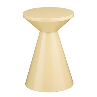 Mica Decorations Jim Iron Side Table - Beige