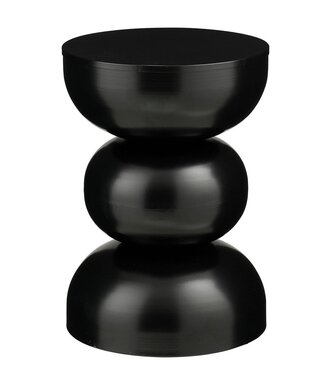 Mica Decorations Bijzettafel Zwart 1Ijzer