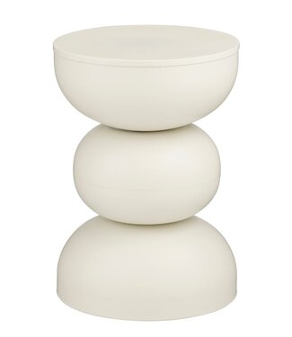 Mica Decorations Bijzettafel Gebroken wit 1Ijzer