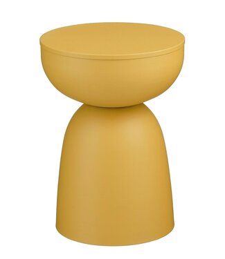 Mica Decorations Bijzettafel Geel 1Ijzer