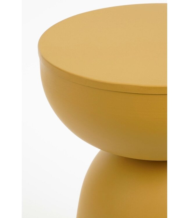 Bijzettafel Geel 1Ijzer