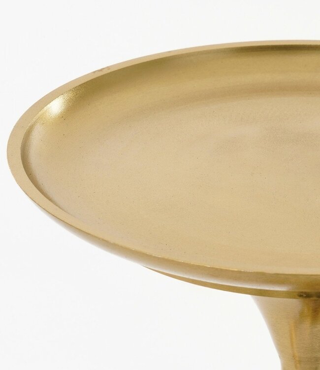 Bijzettafel Goud 1Aluminium