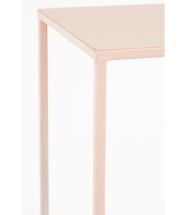 Bijzettafel set Roze 3Ijzer
