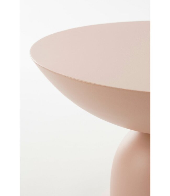 Bijzettafel Lichtroze 1Ijzer