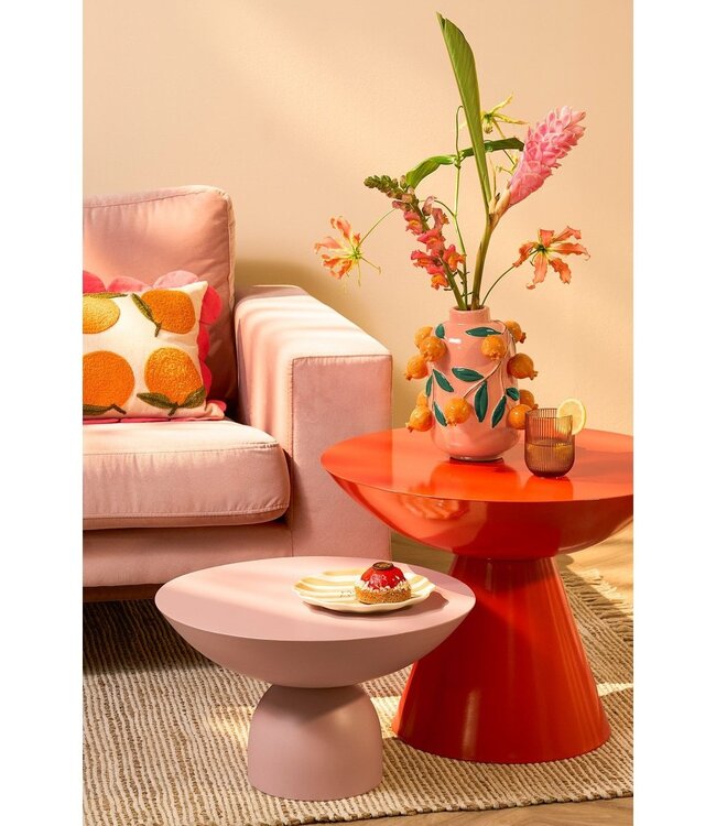 Bijzettafel Lichtroze 1Ijzer