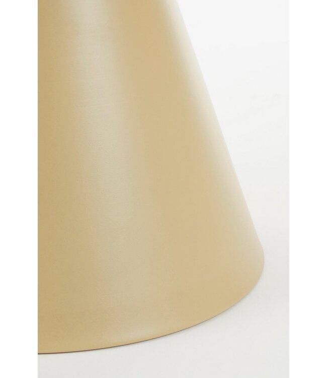 Bijzettafel Beige 1Ijzer