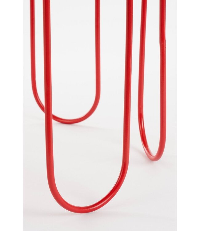 Bijzettafel set Oranje 2Ijzer