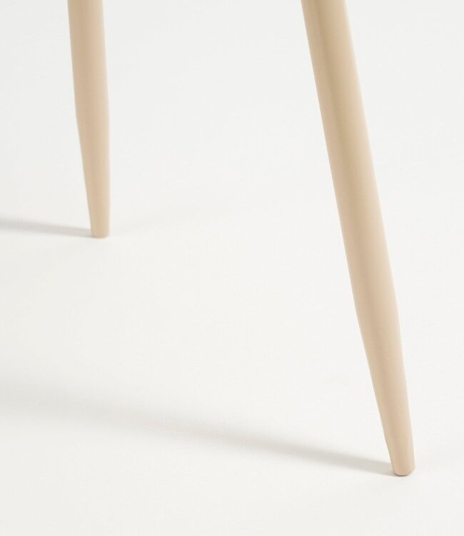 Bijzettafel Beige 1Ijzer