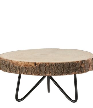 Mica Decorations Bijzettafel Lichtbruin 1Paulownia hout