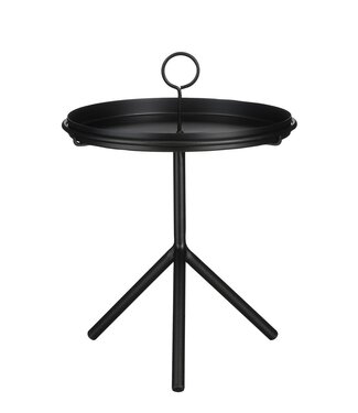 Mica Decorations Bijzettafel Zwart 1Ijzer