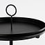 Mica Decorations Aston Beistelltisch aus Eisen - Schwarz - H40 cm