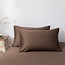Bamboe Kussenslopen 400TC – 2-Pack – Bamboe – Coffee Brown