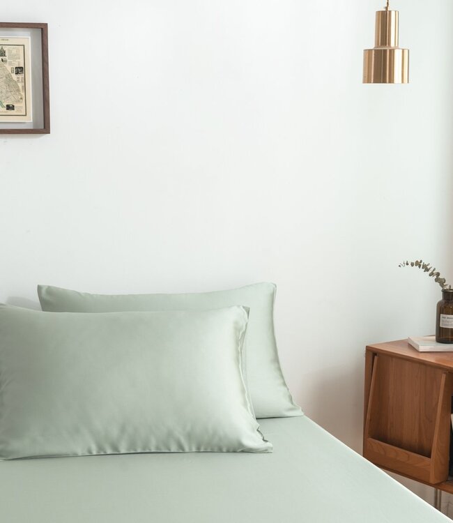 Bamboo Pillowcases 400TC – 2-Pack – Bamboo – Sage Green