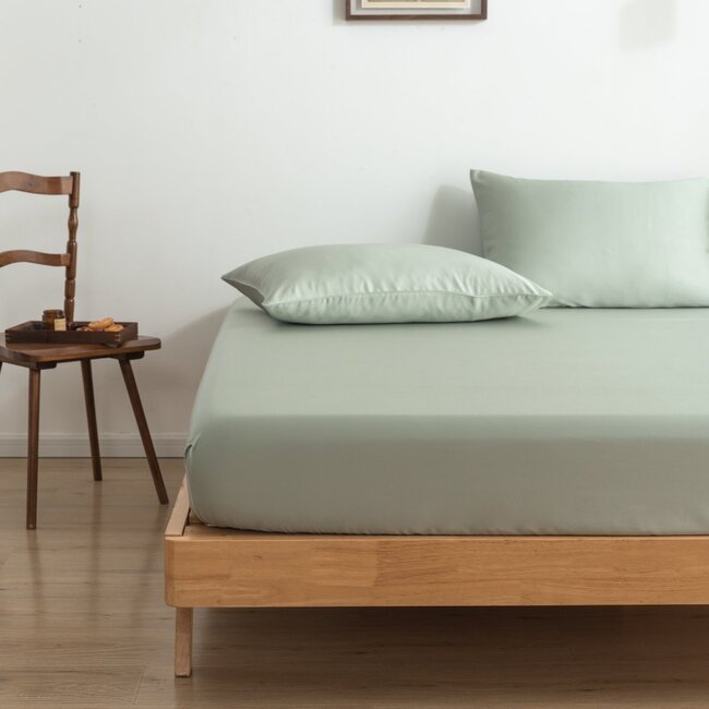 Boomba Bamboo 400TC Bamboo Pillowcases - 2 Pack - Sage Green