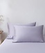 Lila bamboe kussenslopen - Lavender Mist – Set van 2 – 400TC Tanboocel