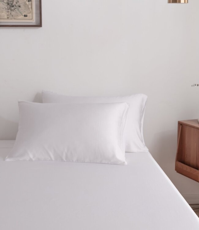 Bamboo Pillowcases 400TC – 2-Pack – Bamboo – Coco White