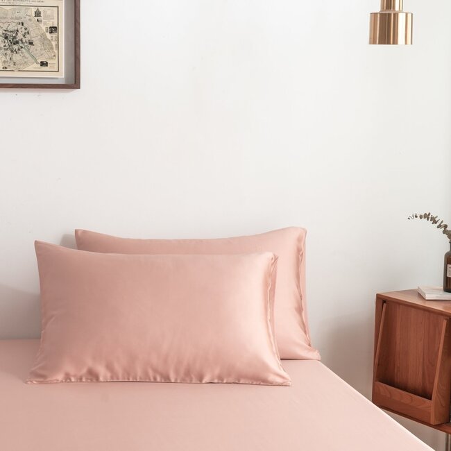 Boomba Premium bamboe kussenslopen 100% bamboe Cuddle Pink 400TC