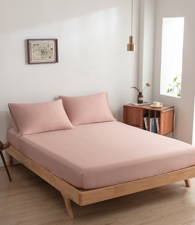 Boomba Premium bamboe kussenslopen 100% bamboe Cuddle Pink 400TC