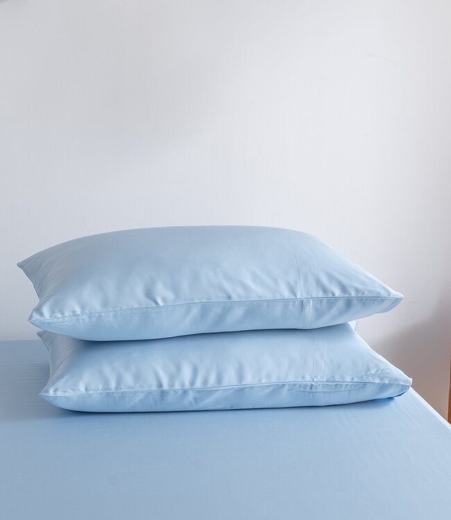 Boomba Premium bamboe kussenslopen 100% bamboe Sky Blue