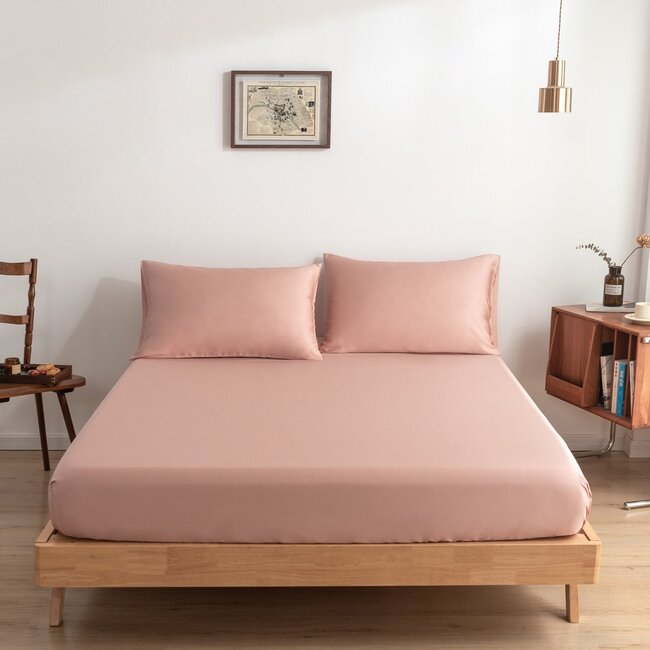 Boomba Premium bamboe kussenslopen 100% bamboe Cuddle Pink 400TC