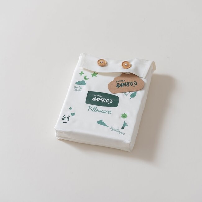 Bamboe Kinder Kussenslopen 400TC – 2-Pack – Bamboe – Pure Nature