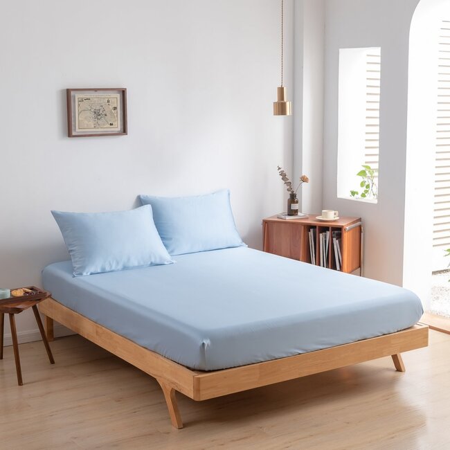Boomba Premium bamboe kussenslopen 100% bamboe Sky Blue