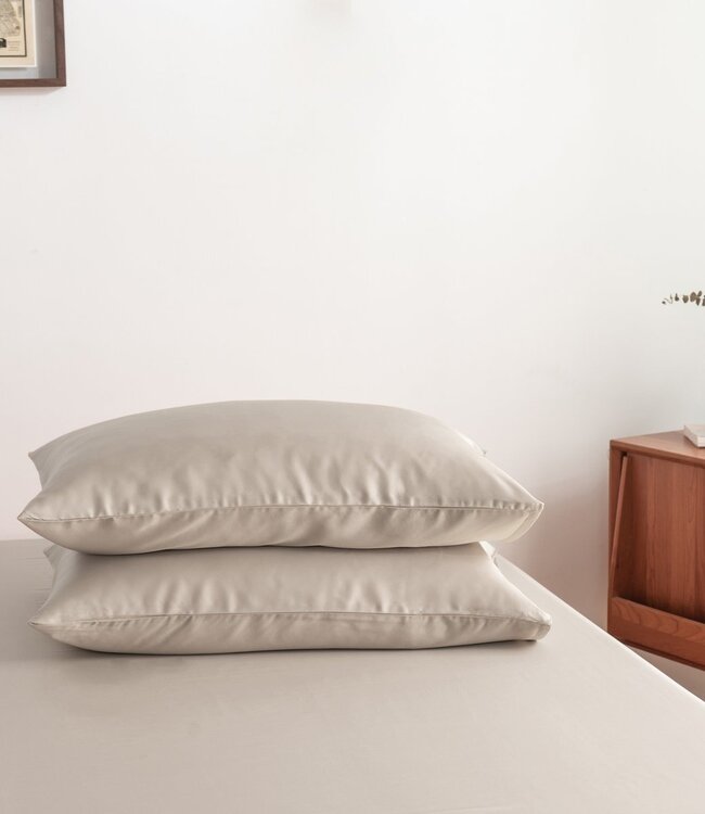 Boomba Premium bamboe kussenslopen 100% bamboe Soft taupe