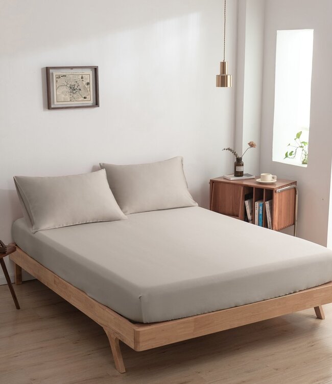 Bamboo Pillowcases 400TC – 2-Pack – Bamboo – Soft Taupe