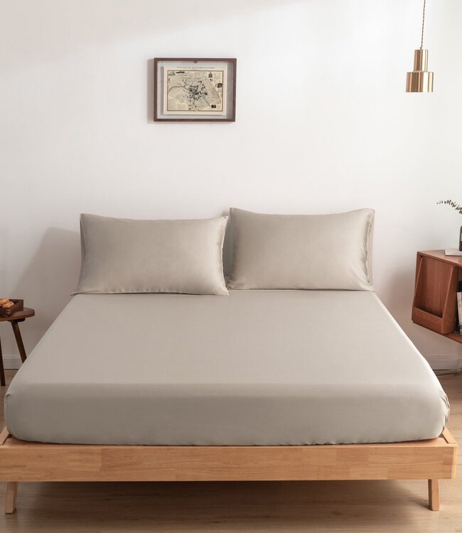 Bamboo Pillowcases 400TC – 2-Pack – Bamboo – Soft Taupe