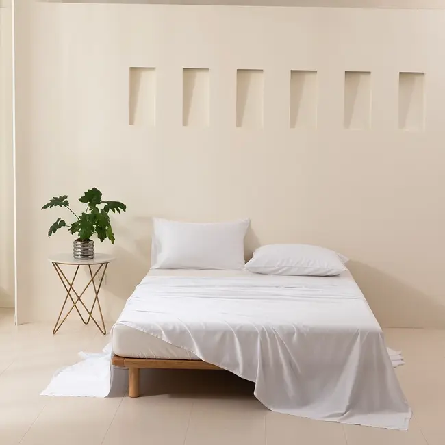 Bamboo Flat Sheet 400TC – 100% Bamboo – Boomba Bamboo