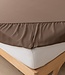 Donkerbruin bamboe Hoeslaken Premium - 400TC Tanboocel - Coffee Brown