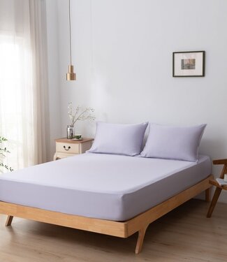 Boomba Bamboo Bamboe Hoeslaken 400TC – Lavender Mist - Premuim