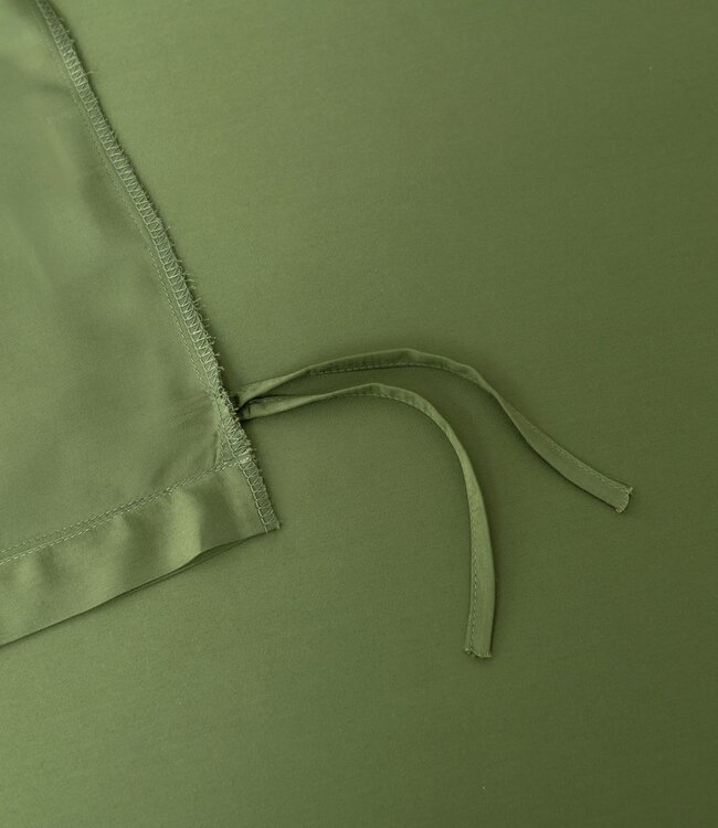 Bamboo Duvet Cover 400TC – Bamboo – Deep Moss