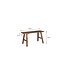 Mica Decorations Bold Sitzbank aus Holz - Braun